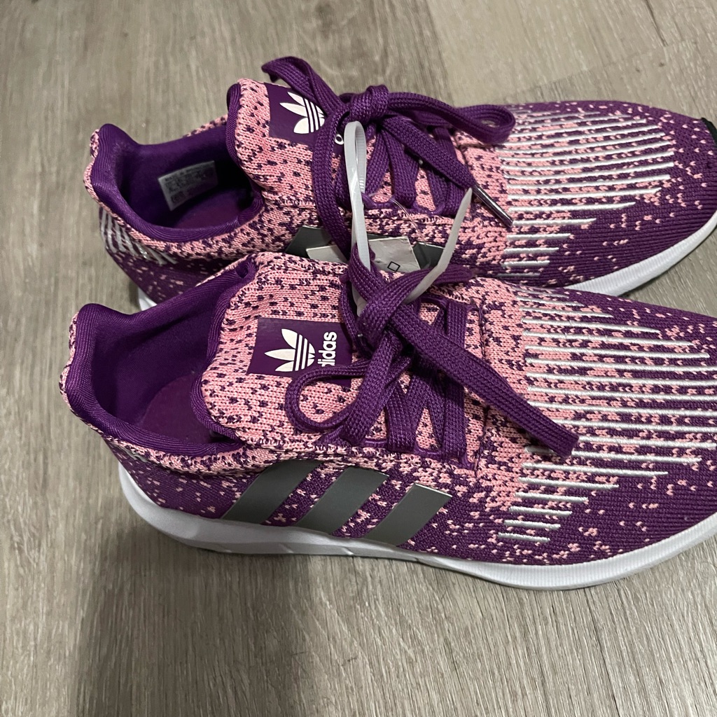Adidas Purple And Pink Sneakers